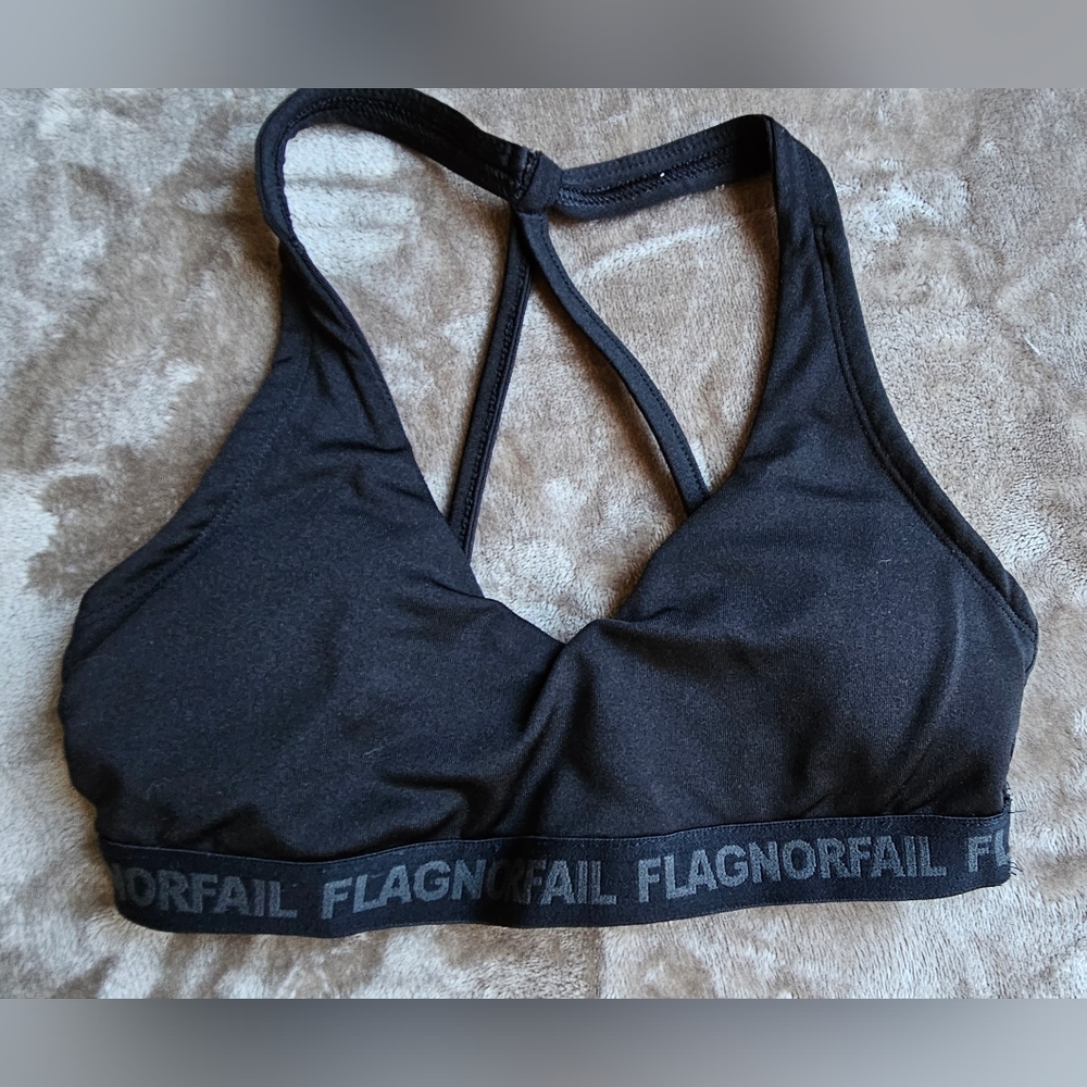 Flag Nor Fail sports bra XS